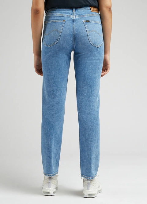 Lee Women's Rocky Blue Coral Regular Straight Jeans | Lee In Lebanon