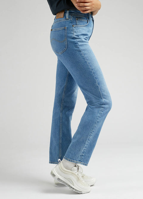 Lee Women's Rocky Blue Coral Regular Straight Jeans | Lee In Lebanon