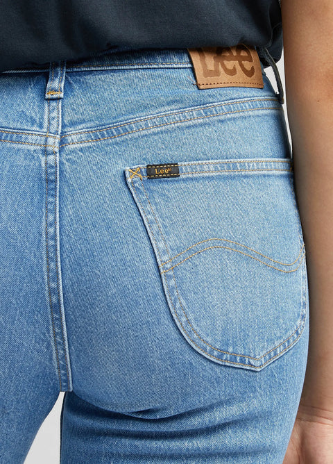 Lee Women's Rocky Blue Coral Regular Straight Jeans | Lee In Lebanon