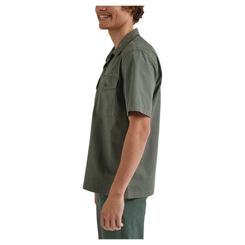 Lee Men's Khaki Green Chetopa short sleeve shirt| Lee In Lebanon