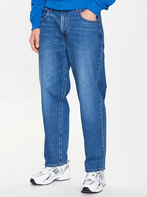 Lee Men's Navy Asher Loose Straight Jeans | Lee In Lebanon