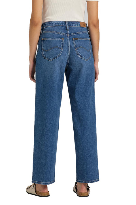 Lee Women's Blue Wide Leg Long Jeans |Lee In Lebanon