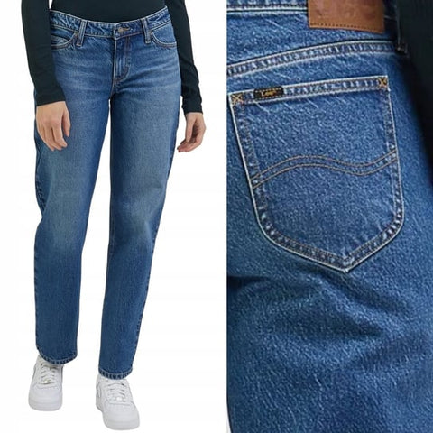Lee Women's Blue Jane Regular Straight Jeans | Lee In Lebanon