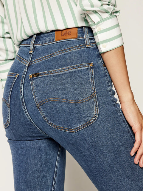 Lee Women's Blue Skinny Fit Jeans | Lee In Lebanon