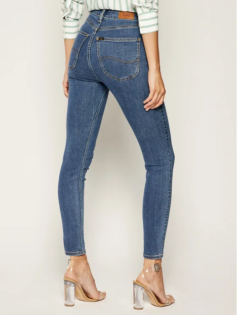 Lee Women's Blue Skinny Fit Jeans | Lee In Lebanon