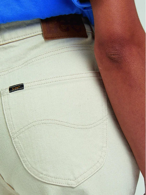 Lee Women's Beige Carol Regular Fit Straight Jeans | Lee In Lebanon