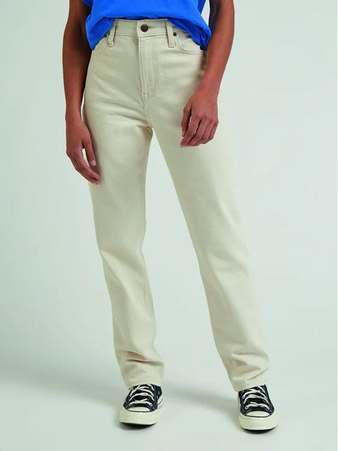 Lee Women's Beige Carol Regular Fit Straight Jeans | Lee In Lebanon