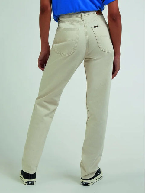 Lee Women's Beige Carol Regular Fit Straight Jeans | Lee In Lebanon