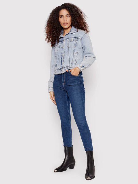 Lee Women's Dark Blue Ivy Super Skinny Fit Jeans |Lee In Lebanon