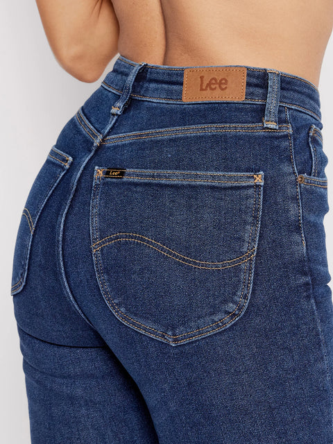 Lee Women's Dark Blue Ivy Super Skinny Fit Jeans |Lee In Lebanon