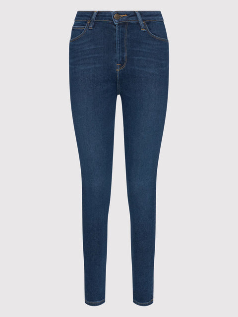 Lee Women's Dark Blue Ivy Super Skinny Fit Jeans |Lee In Lebanon