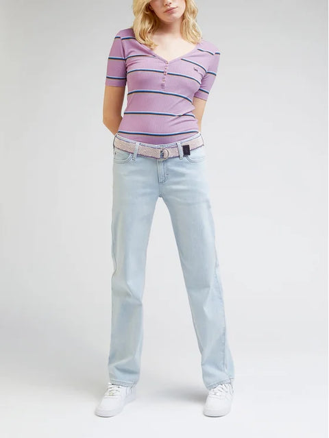 Lee Women's Light Blue Morning Walk Low Rise Jane Jeans |Lee In Lebanon
