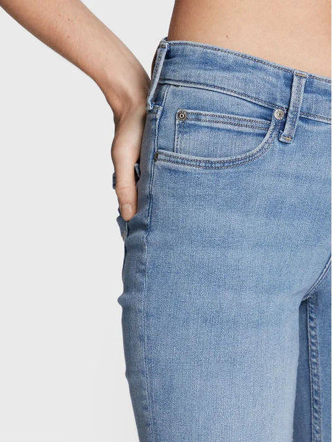 Lee Women's Light Blue Marion Straight Fit Jeans |Lee In Lebanon