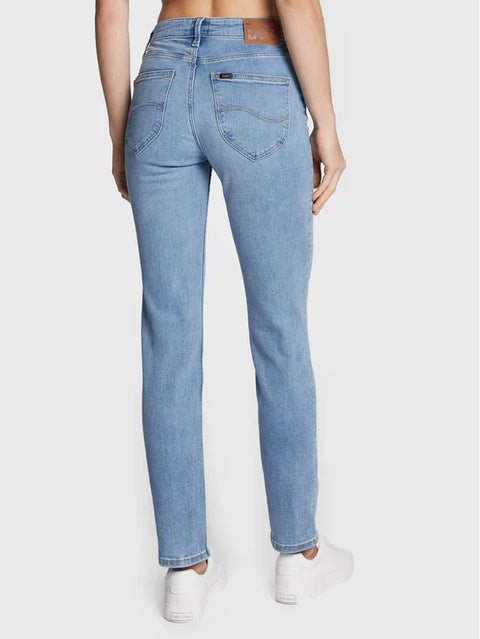 Lee Women's Light Blue Marion Straight Fit Jeans |Lee In Lebanon