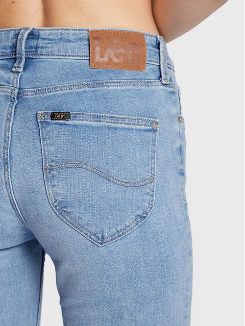 Lee Women's Light Blue Marion Straight Fit Jeans |Lee In Lebanon