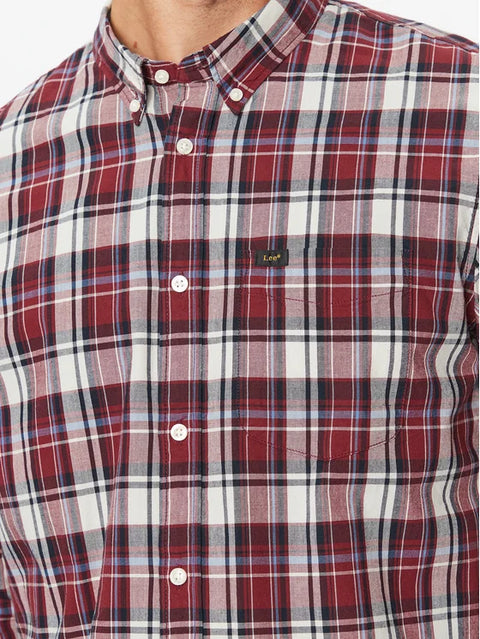 Lee Men's Multicolor Button-Down Checkered Shirt | Lee In Lebanon