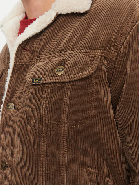 Lee Men's Brown Corduroy Regular Fit Transition Jacket | Lee In Lebanon