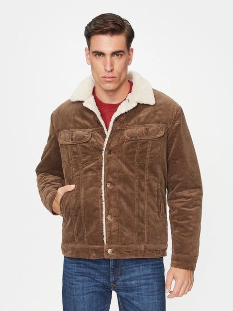Lee Men's Brown Corduroy Regular Fit Transition Jacket | Lee In Lebanon