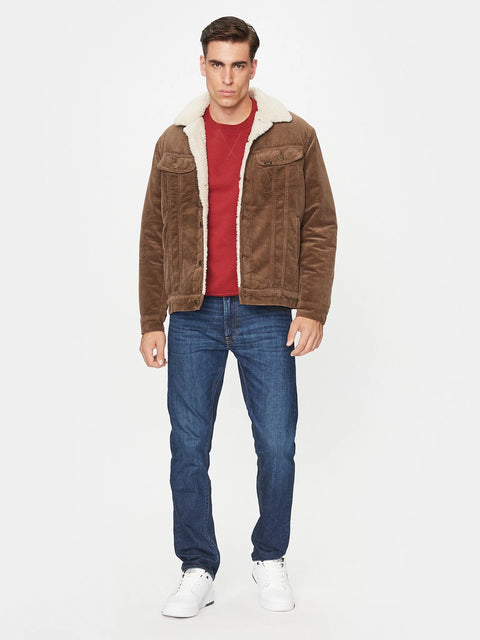 Lee Men's Brown Corduroy Regular Fit Transition Jacket | Lee In Lebanon