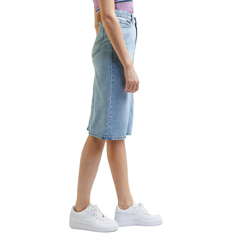 Lee Women's Blue Denim Midi Skirt | Lee In Lebanon