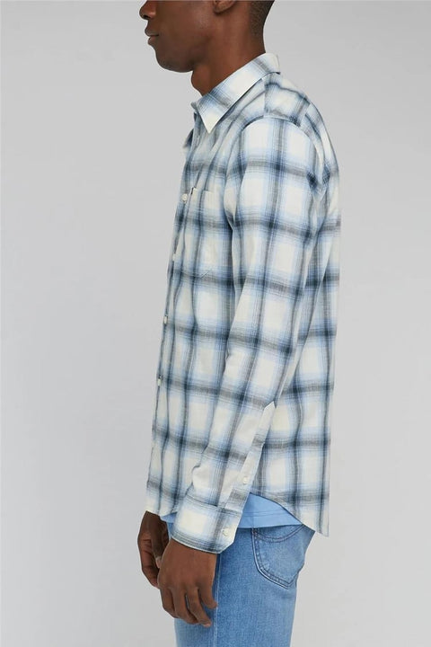 Lee Men's Prep Blue Leesure Long Sleeve Shirt |Lee In Lebanon