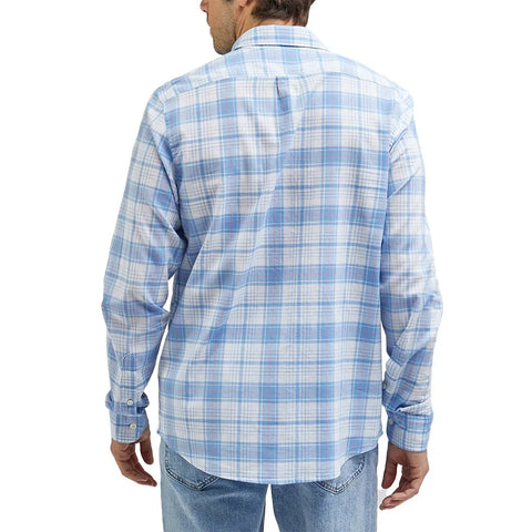Lee Men's Blue Button Down Shirt | Lee In Lebanon