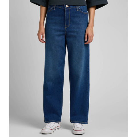 Lee Women's Dark Blue Wide Leg Jeans | Lee In Lebanon