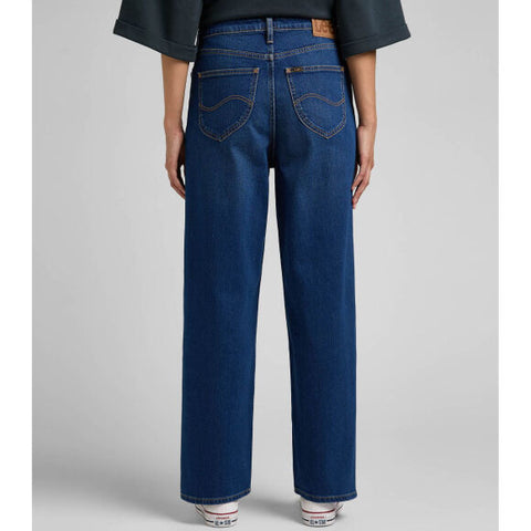 Lee Women's Dark Blue Wide Leg Jeans | Lee In Lebanon