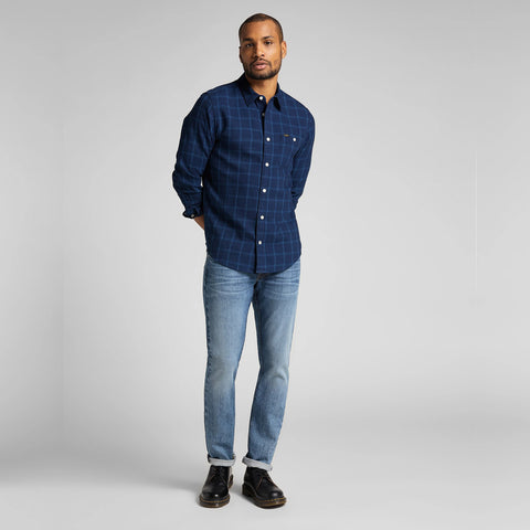 Lee Men's Indigo Leesure Shirt |Lee In Lebanon