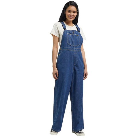 Wrangler Women's Indigo Rush Loose Bib Overall | Wrangler In Lebanon