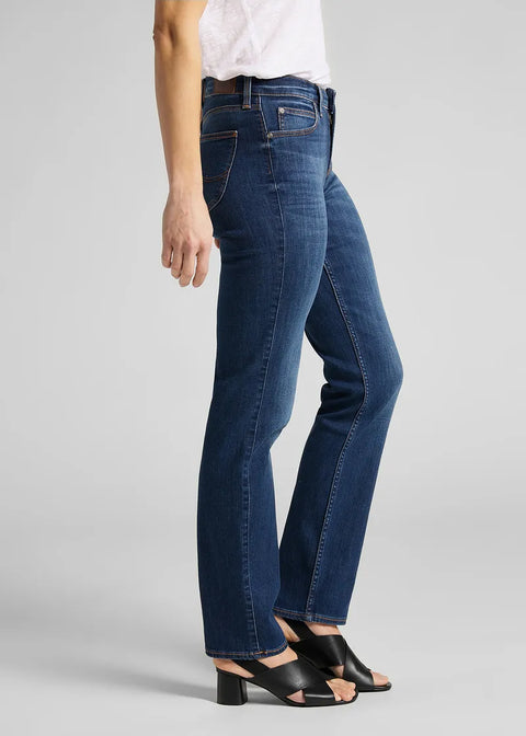Lee Women's Blue Marion Straight Jeans |Lee In Lebanon