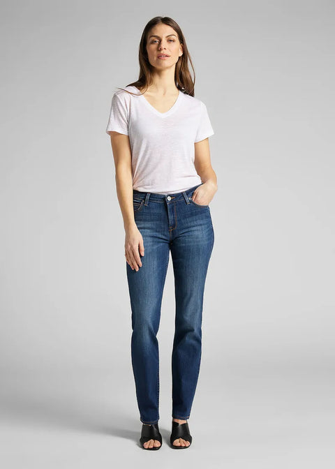 Lee Women's Blue Marion Straight Jeans |Lee In Lebanon