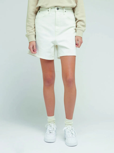 Lee Women's Off White Stella Regular Fit Denim Short | Lee In Lebanon