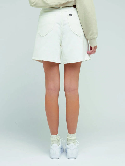 Lee Women's Off White Stella Regular Fit Denim Short | Lee In Lebanon