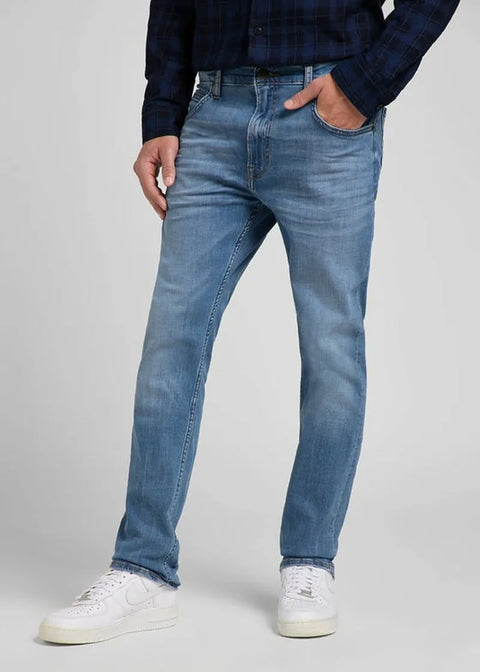 Lee Men's Blue Worn In Cody Slim Tapered Jeans | Lee In Lebanon