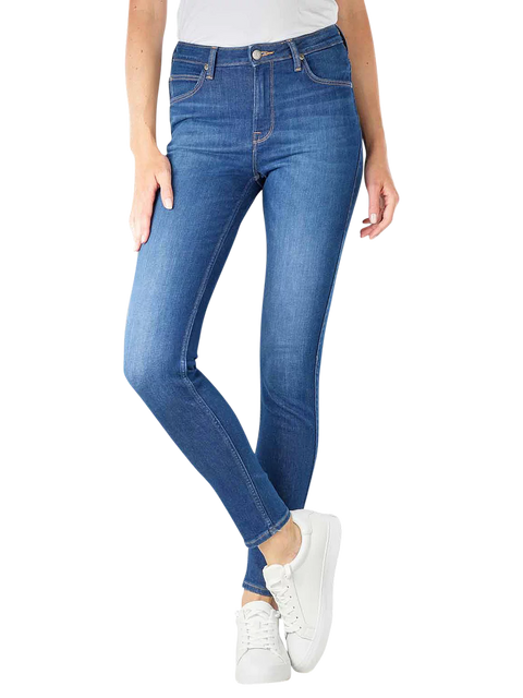 Lee Women's Dark Blue Scarlett High Jeans | Lee In Lebanon