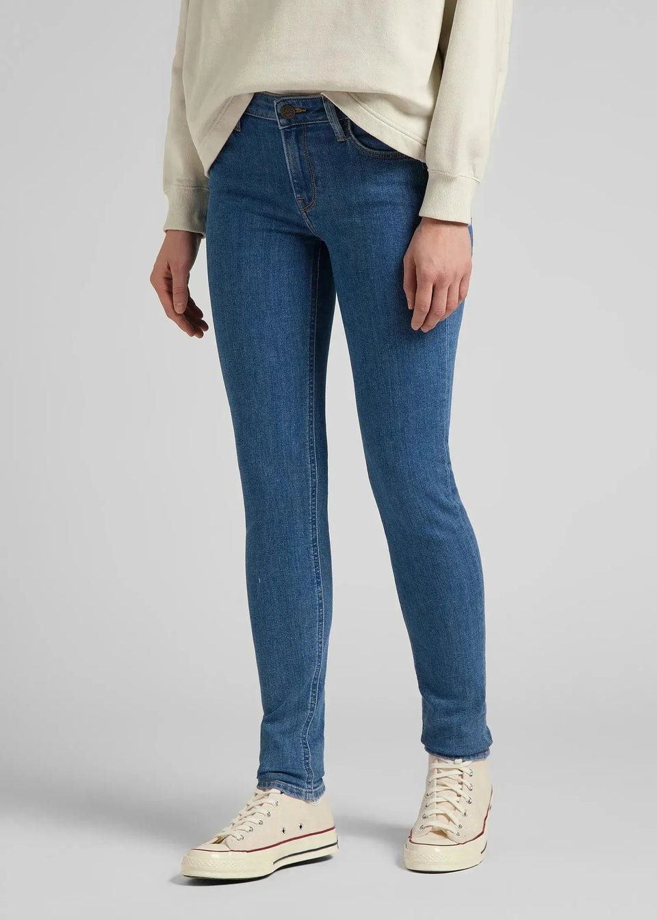 Lee Women's Blue Skinny Scarlett Mid Lexi Jeans | Lee In Lebanon