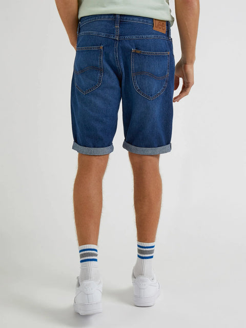 Lee Men's Blue 5 Pocket Regular Fit Denim Short | Lee In Lebanon