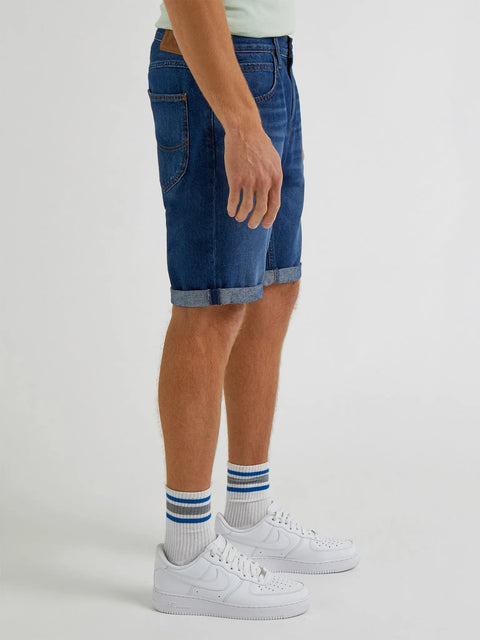 Lee Men's Blue 5 Pocket Regular Fit Denim Short | Lee In Lebanon