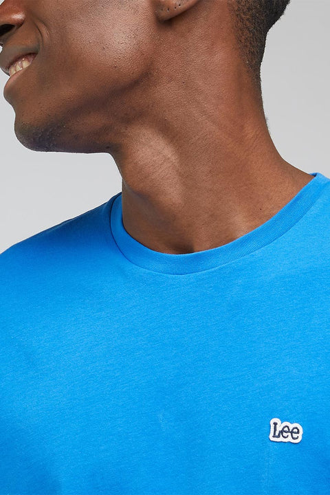 Lee Men's Blue Ferris Patch Logo T-Shirt | Lee In Lebanon