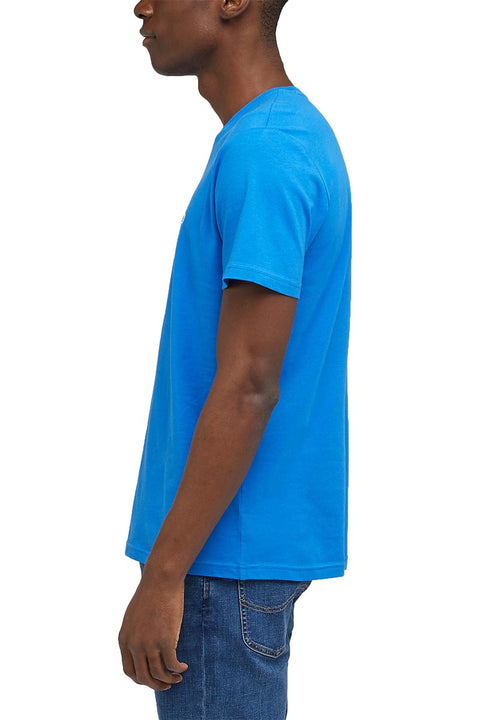 Lee Men's Blue Ferris Patch Logo T-Shirt | Lee In Lebanon