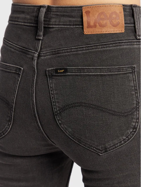 Lee Women's Black Mid Stone Breese Flare Fit Jeans |Lee In Lebanon