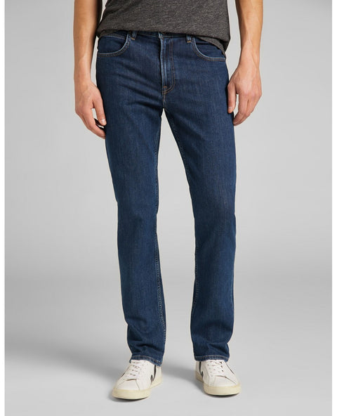 Lee Men's Dark Stonewash Brooklyn Straight Jeans |Lee In Lebanon