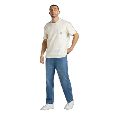 Lee Women's Blue Drawstring Worker Mid Jeans | Lee In Lebanon