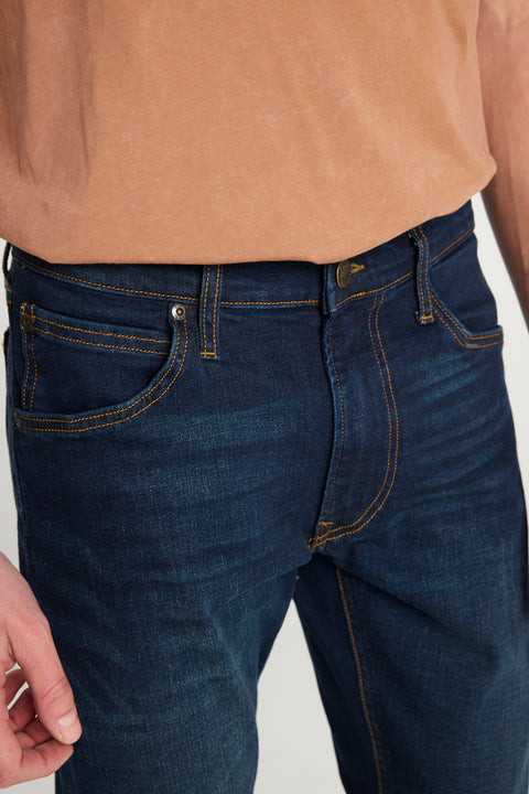 Lee Men's Navy Slim Fit Low Waist Denim Stretchy Jeans | Lee In Lebanon