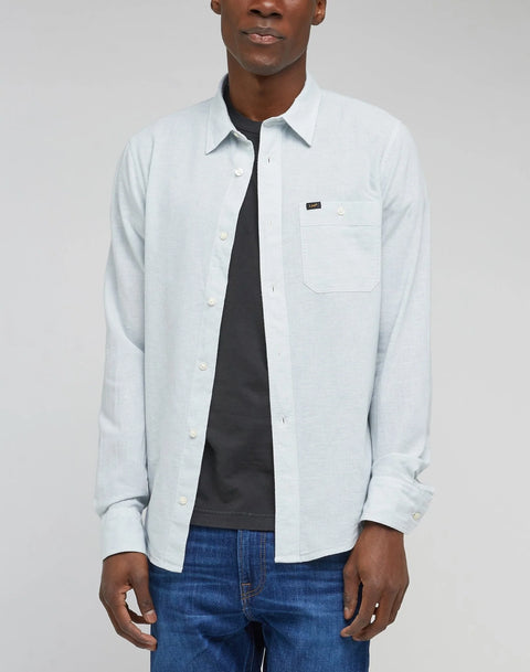 Lee Men's Light Blue Summer Haze Leesure Shirt |Lee In Lebanon
