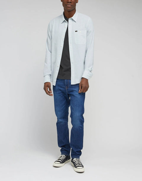 Lee Men's Light Blue Summer Haze Leesure Shirt |Lee In Lebanon