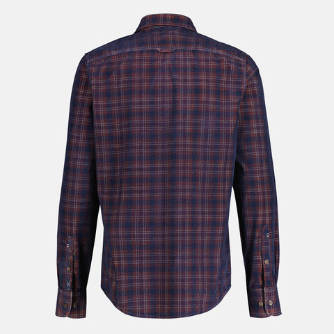 Lerros Men's Navy Multi Corduroy Shirt | Lerros In Lebanon