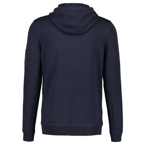 Lerros Men's Navy Knit Herren Pullover Hoodie | Lerros In Lebanon