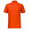 Lerros Men's Orange Piqué Polo Burnt T-Shirt | Lerros In Lebanon